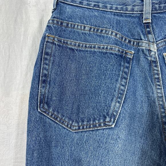 Lands End Jeans 10 Vintage Mom Blue Denim - Picture 12 of 14